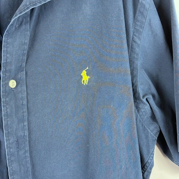 Polo Ralph Lauren Men's Classic Fit Short Sleeve Oxford Button Down Shirt - Picture 4 of 5